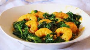 Palak Prawns