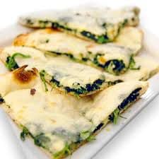 Spinach and Paneer Naan